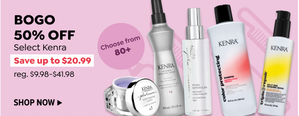 BOGO 50% OFF KENRA