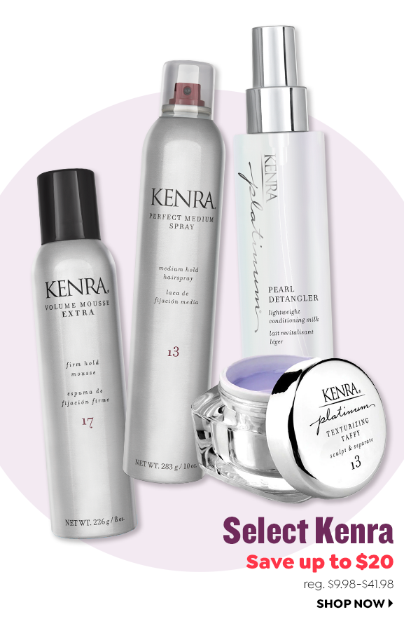 BOGO 50% OFF KENRA