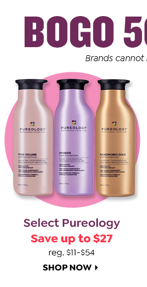 BOGO 50% OFF PUREOLOGY