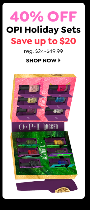 40% OFF LIMITED EDITION OPI HOLIDAY SETS