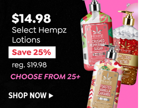 $14.98 HEMPZ LOTIONS