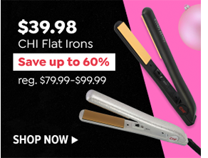 $39.98 CHI FLAT IRONS