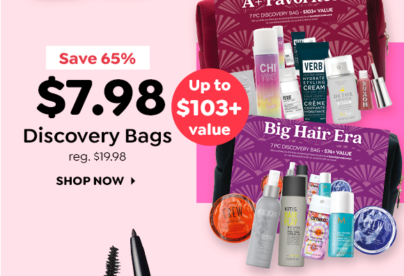 $7.98 DISCOVERY BAGS