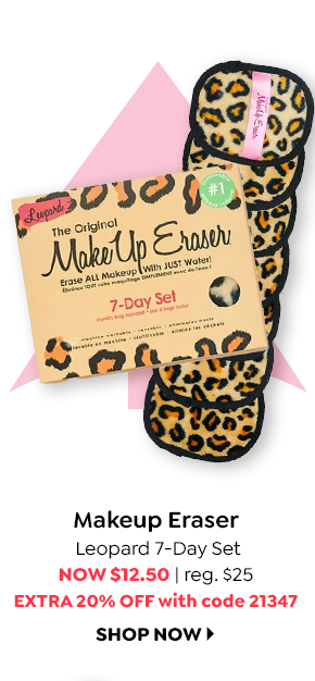 Makeup Eraser Leopard 7-Day Set