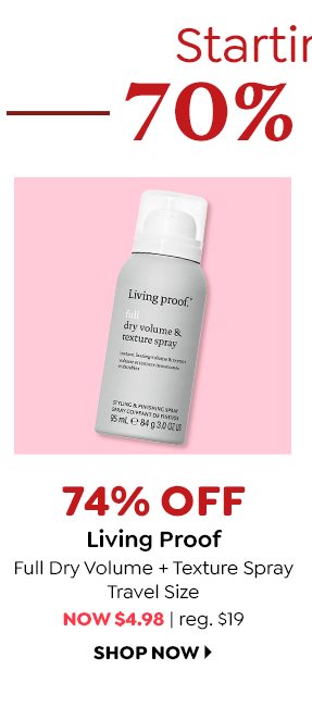 Living Proof Full Dry Volume + Texture Spray Travel Size