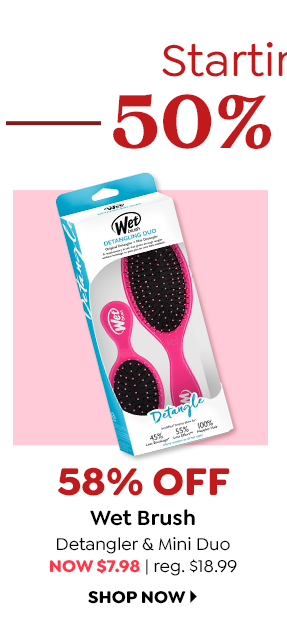 The Wet Brush Original Detangler & Mini Detangler Combo