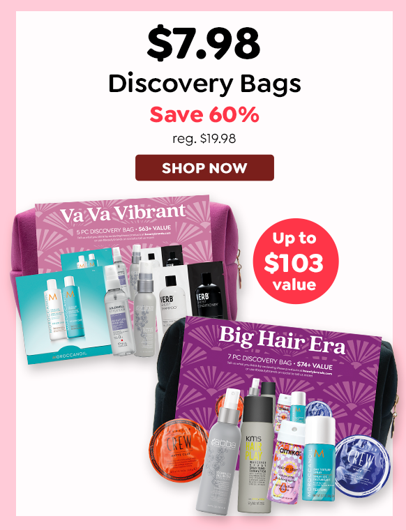 $7.98 DISCOVERY BAGS