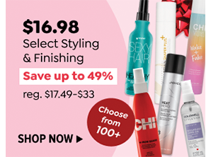 $16.98 SELECT STYLING & FINISHING