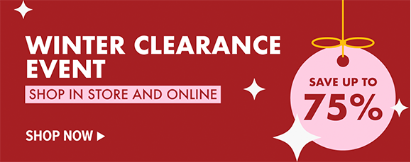 WINTER CLEARANCE SALE