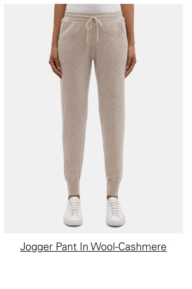 Jogger Pant in Wool-Cashmere