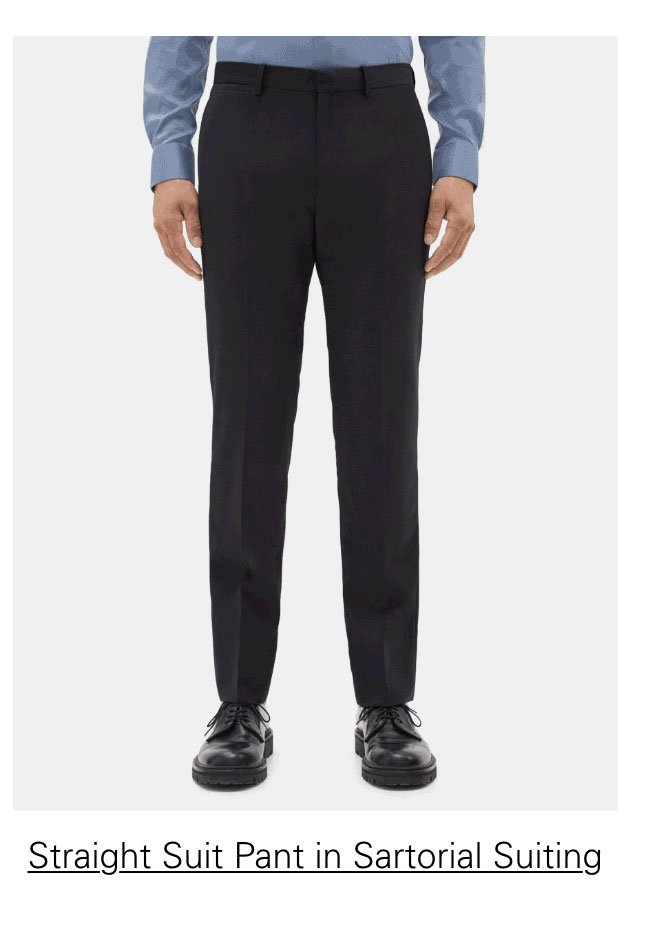 Straight-Fit Suit Pant in Sartorial Suiting