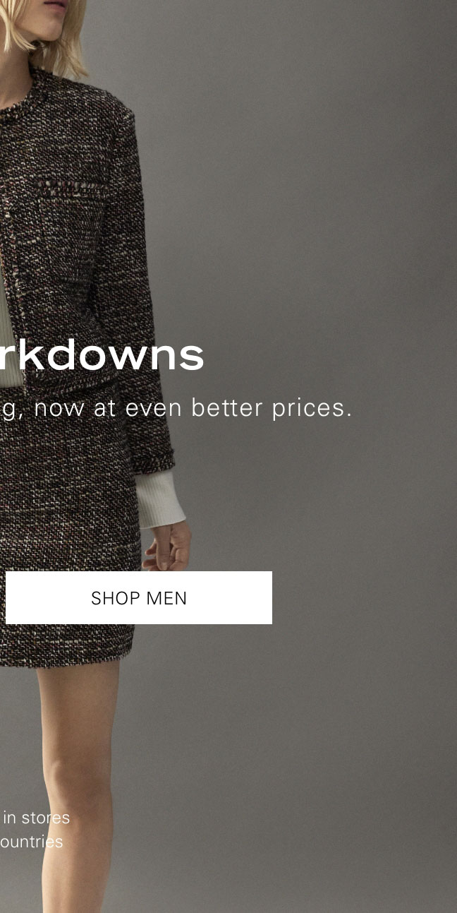 Shop Mens New Markdowns