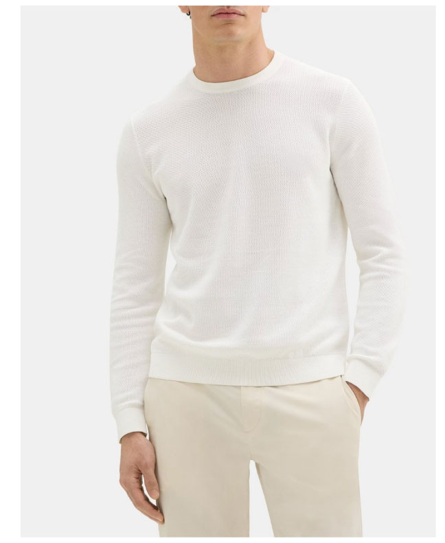 Crewneck Sweater in Organic Cotton