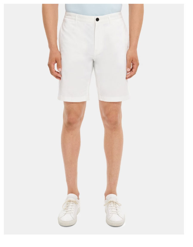 Classic-Fit Short in Cotton Twill