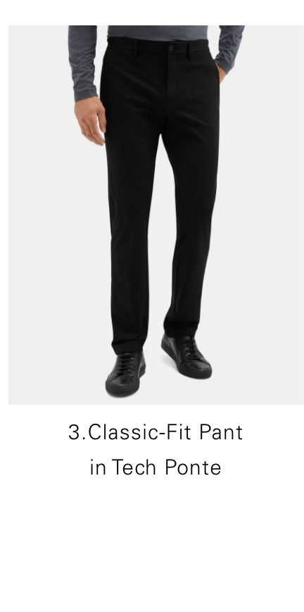 Classic-Fit Pant in Tech Ponte