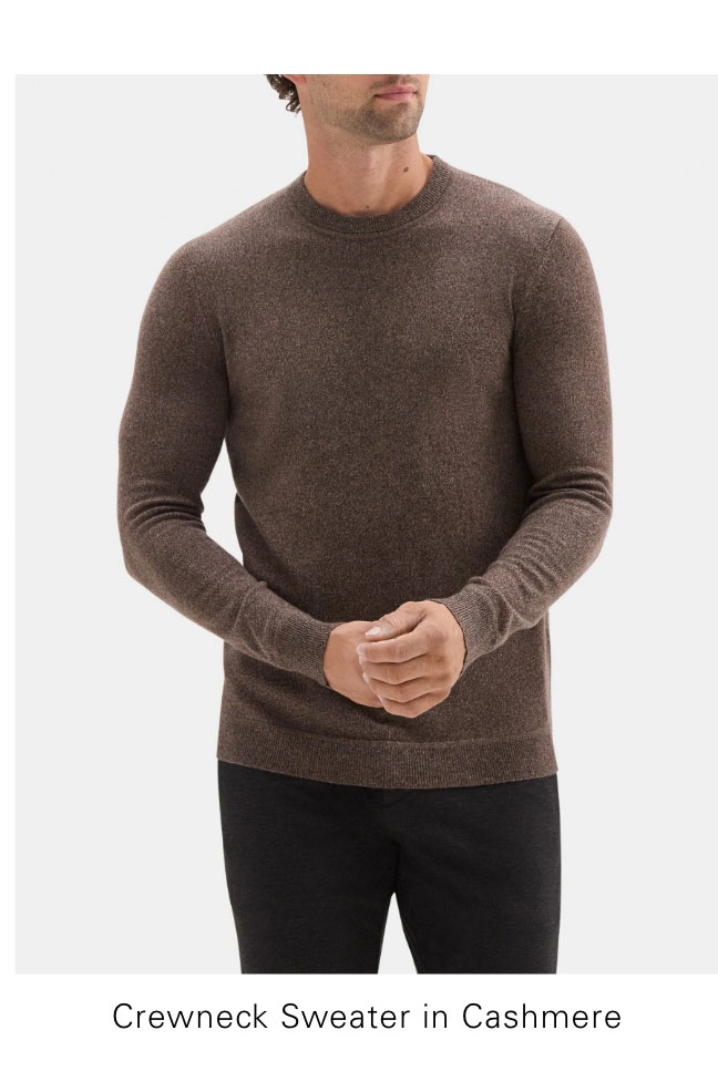 Crewneck Sweater in Cashmere