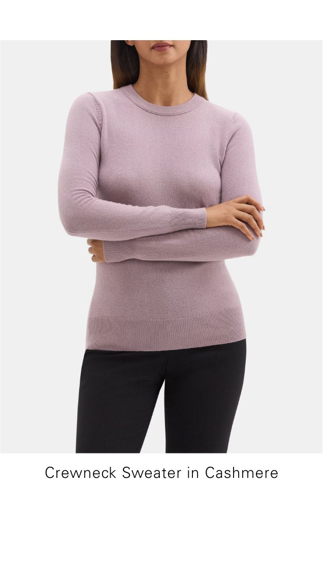 Crewneck Sweater in Cashmere