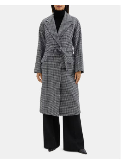 Robe Coat in Double-Face Wool-Cashmere