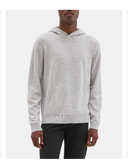 Hoodie in Wool-Cashmere