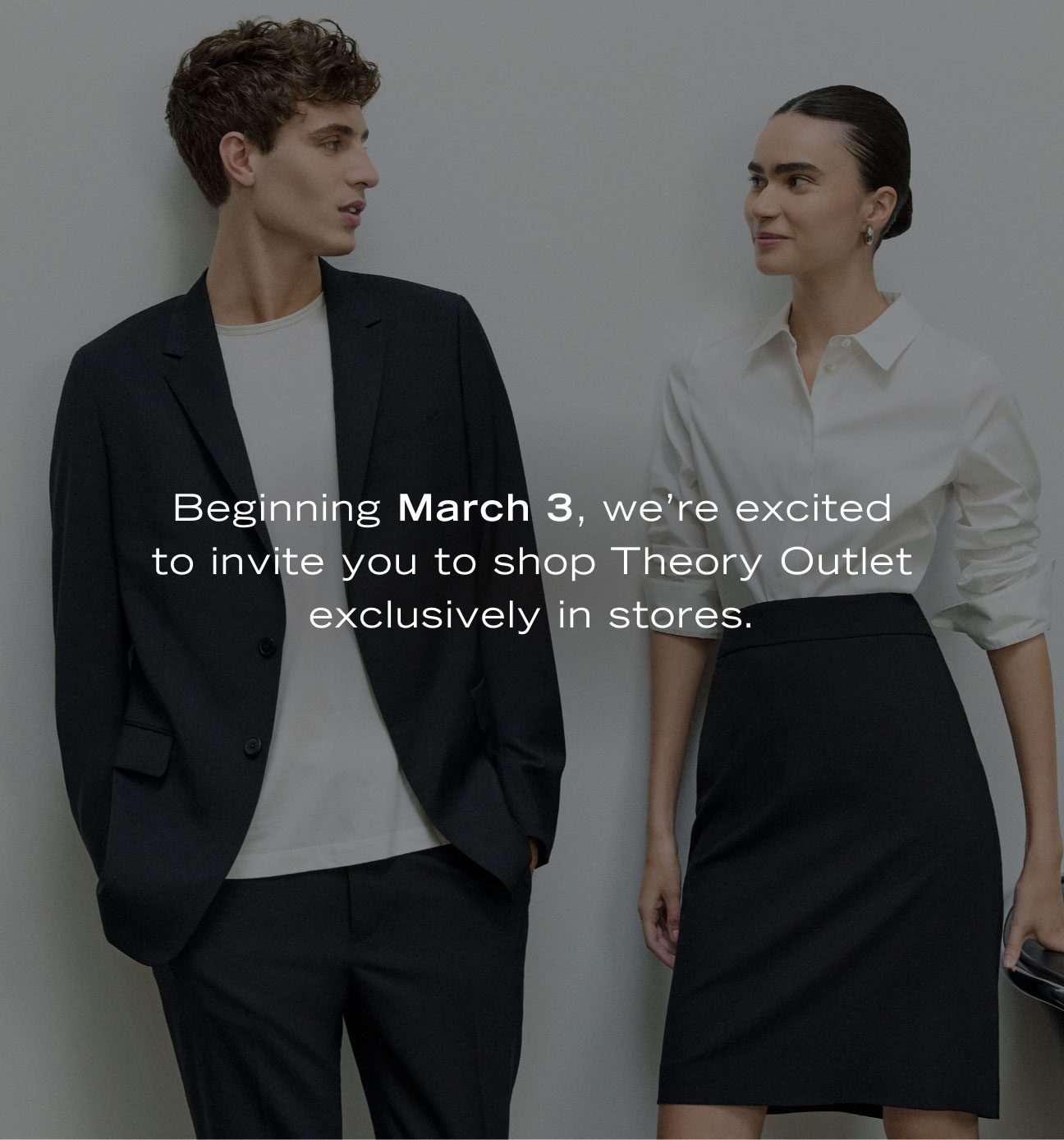 Shop Theory Outlet Exclusively In Stores