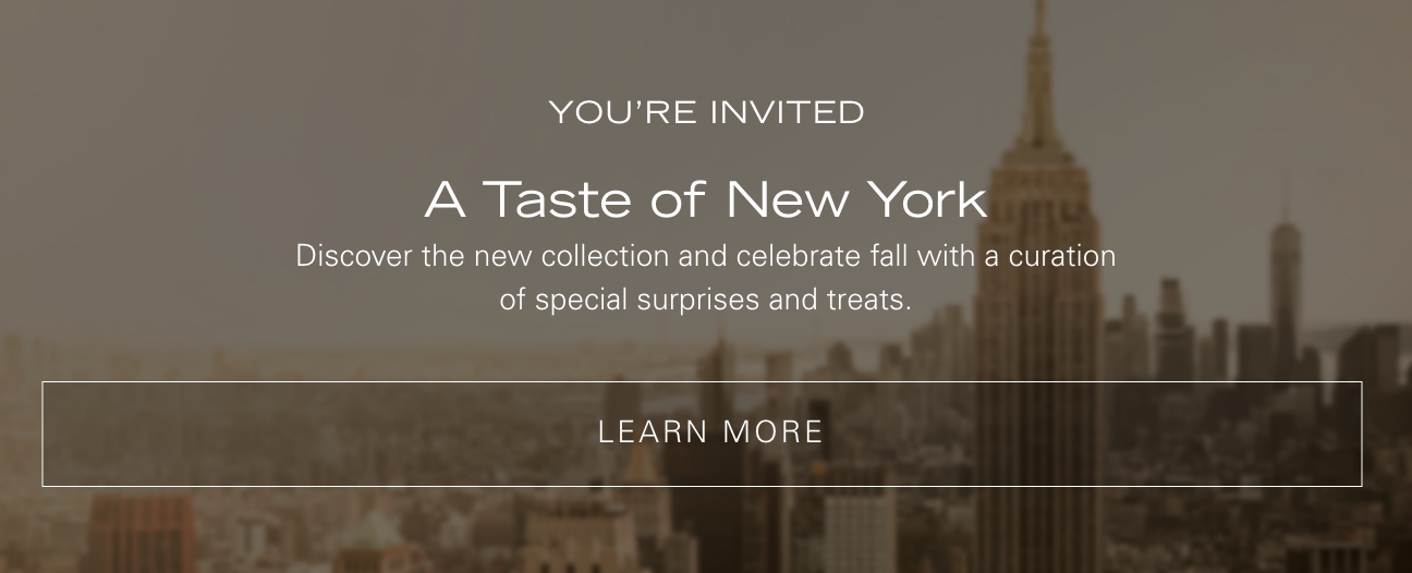 You're Invited: A Taste of New York