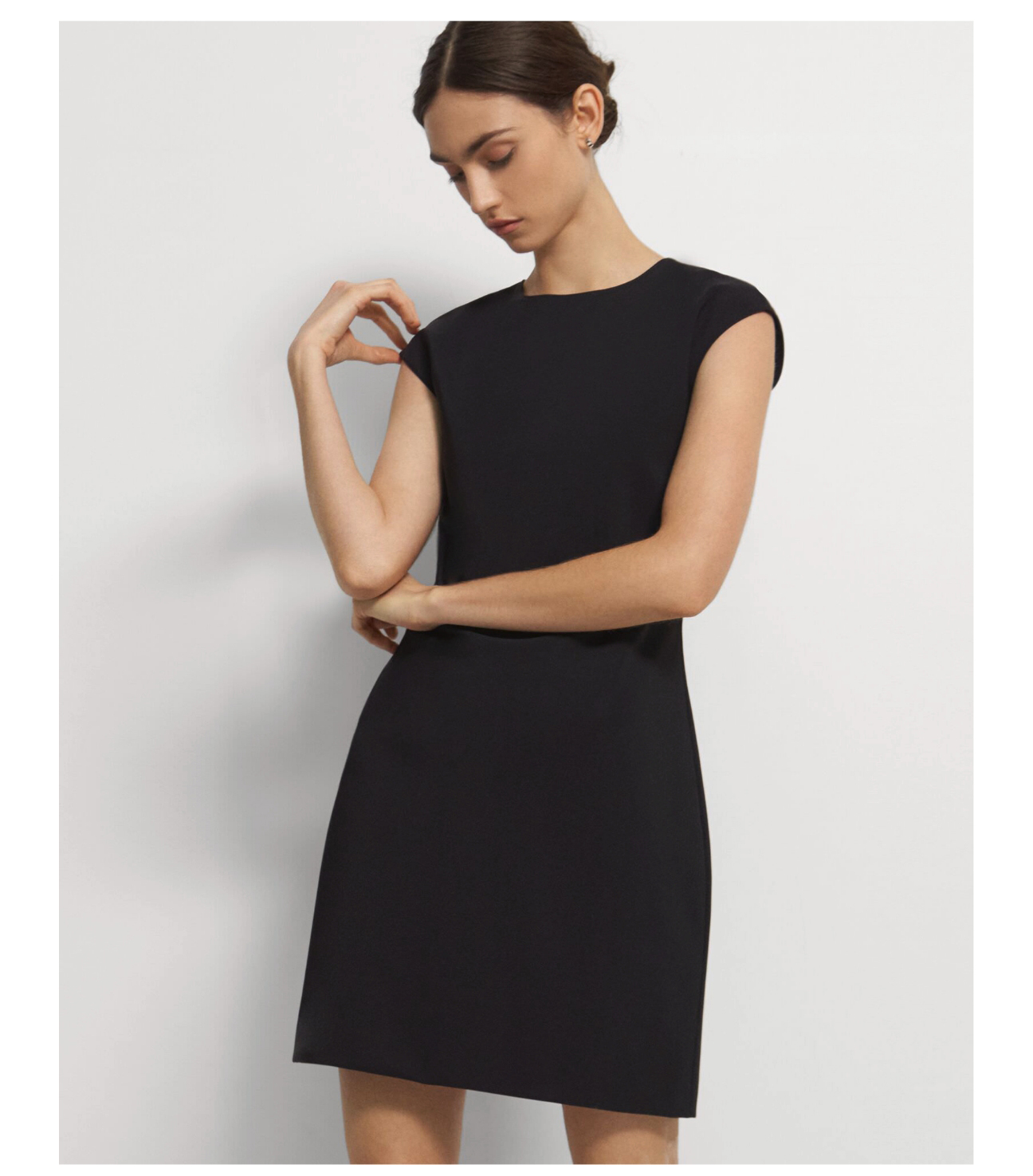 Shift Dress in Precision Ponte