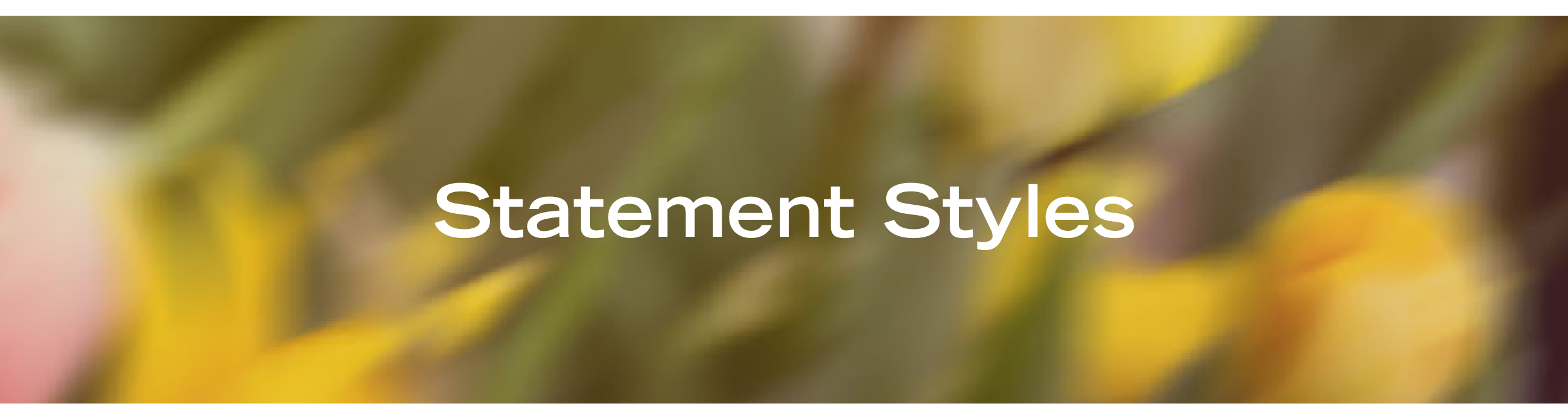 Statement Styles