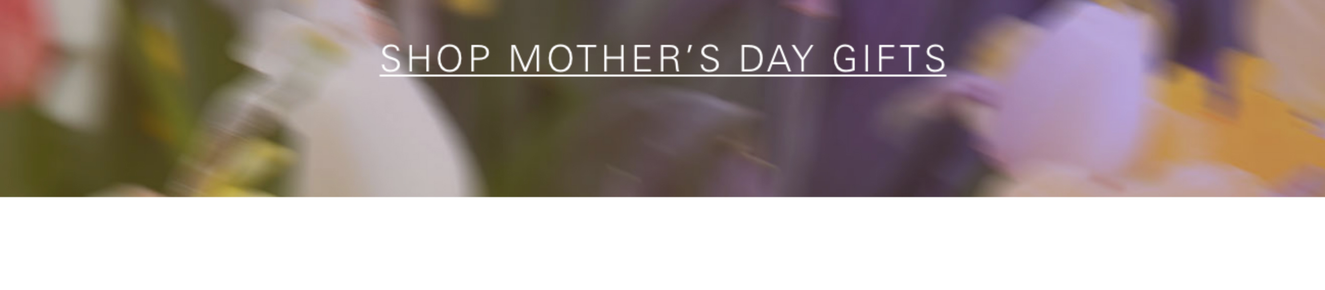 SHOP MOTHER'S DAY GIFTS