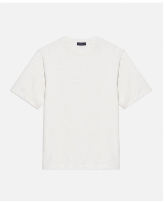 Ryder Tee in Stretch Linen