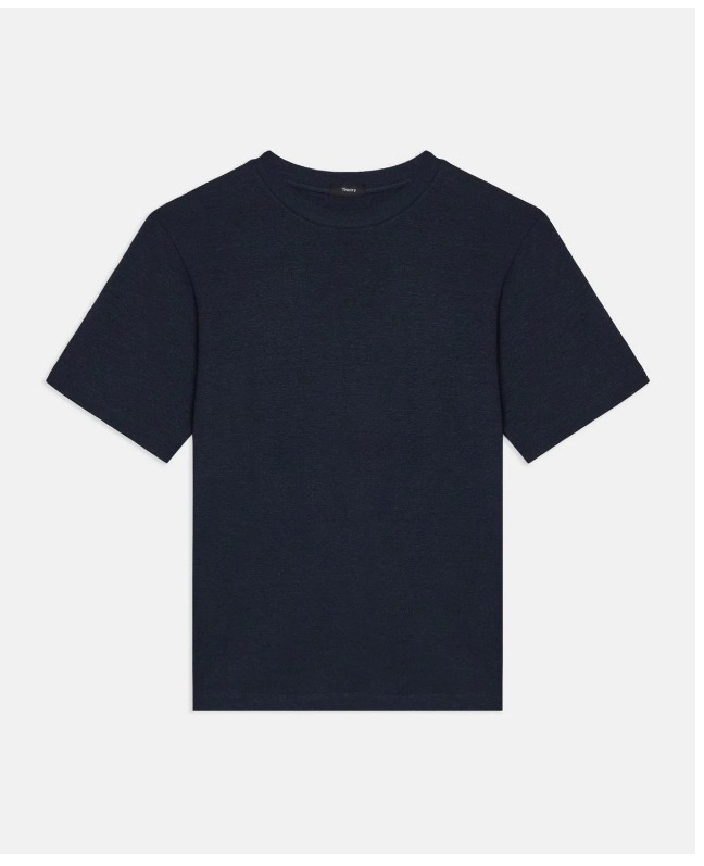 Ryder Tee in Stretch Linen