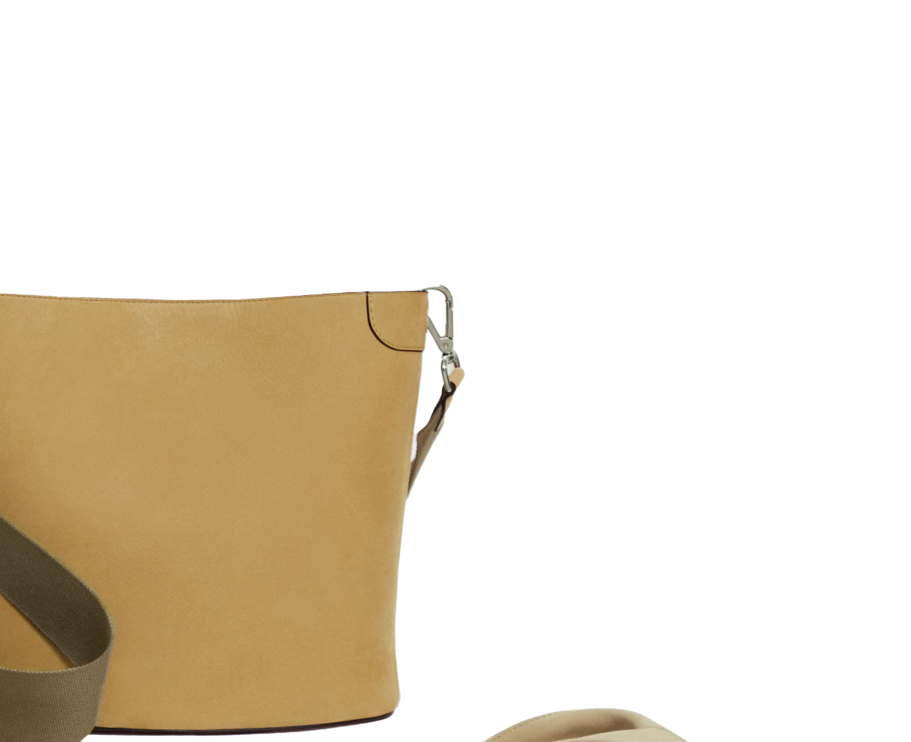 Bucket Bag in Nubuck Leather