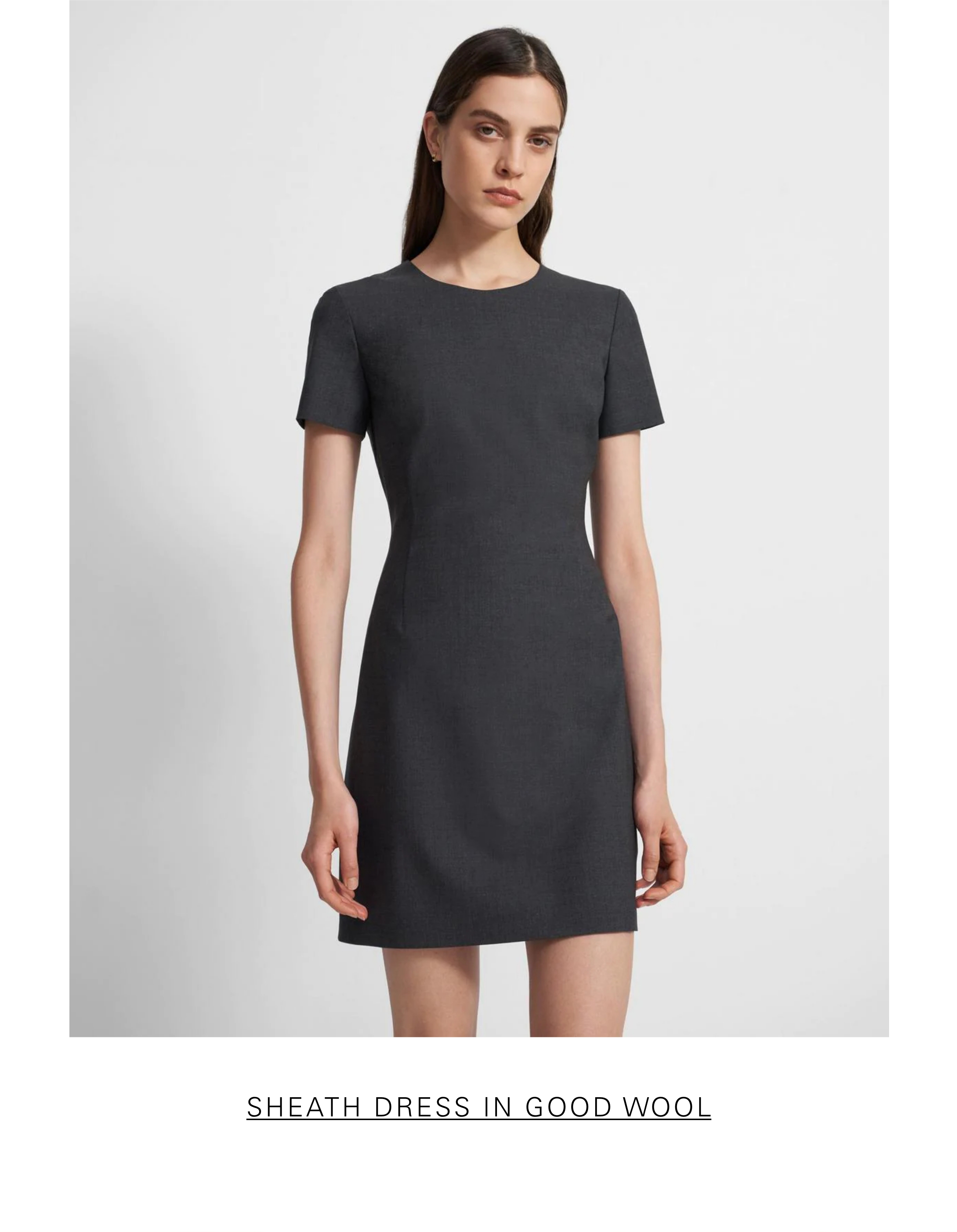 Sheath Dress in Good Wool