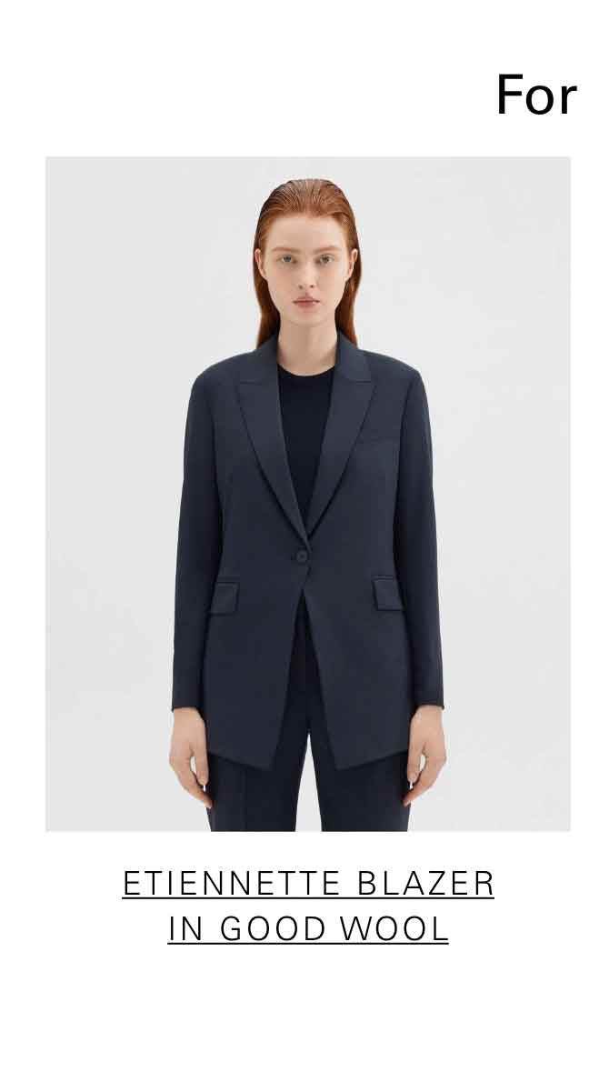 Etiennette Blazer in Good Wool