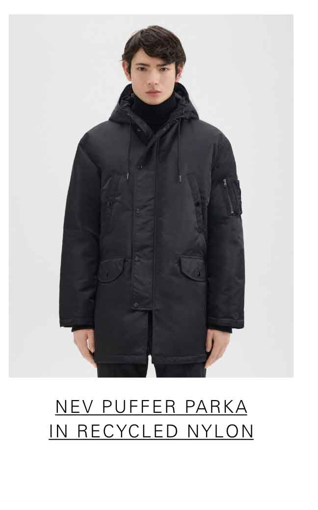 Nev Puffer Parka in Recycled Nylon