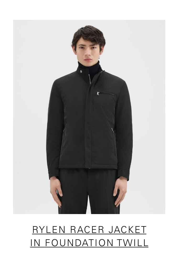 Rylen Racer Jacket in Foundation Twill