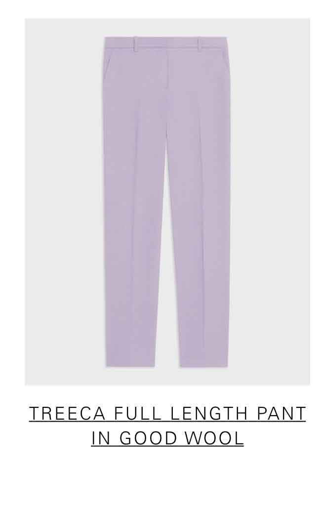 Treeca Full Length Pant in Good Wool