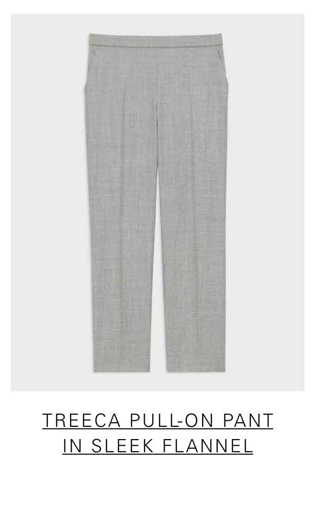 Treeca Pull-On Pant in Sleek Flannel