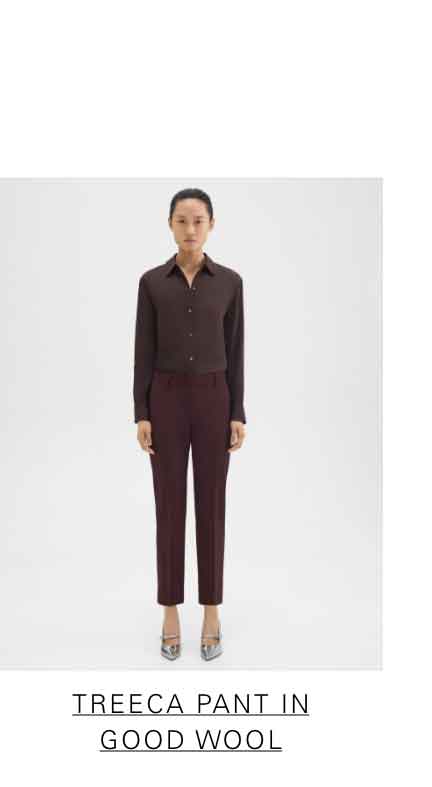 Treeca Pant in Good Wool