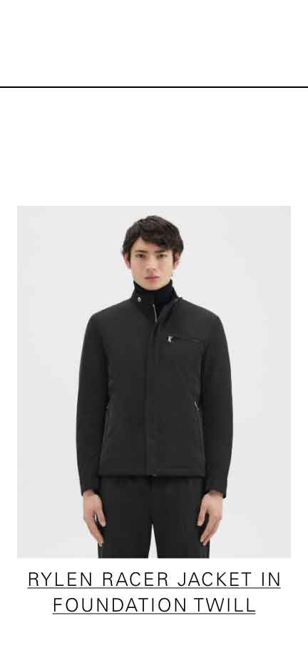 Rylen Racer Jacket in Foundation Twill