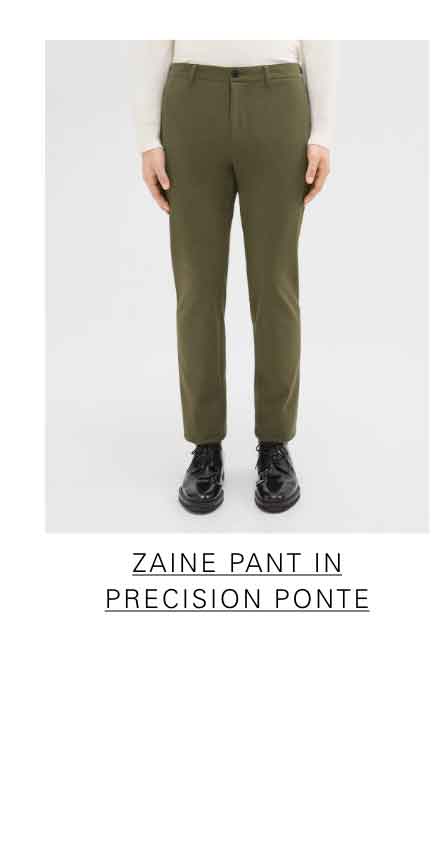 Zaine Pant in Precision Ponte