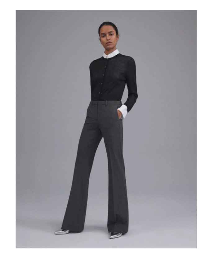 Demitria Pant in Good Wool