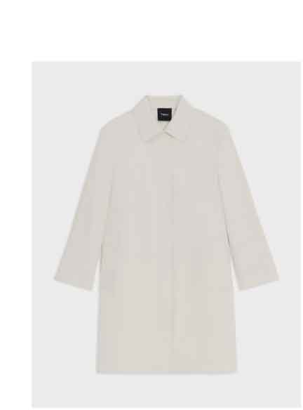 Car Coat in Cotton-Blend