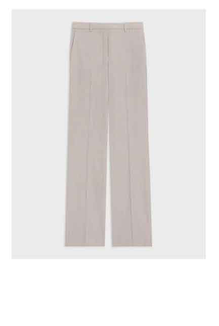 Flared Full-Length Pant in Good Wool