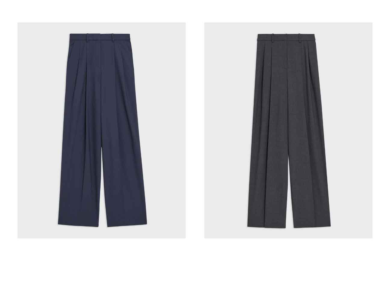 SHOP THE DOUBLE PLEAT PANT