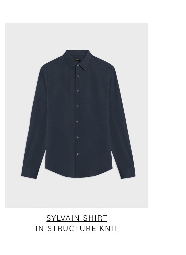 Sylvain Shirt in Structure Knit