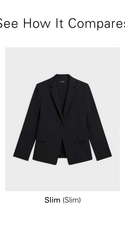 Slim Blazer in Good Wool