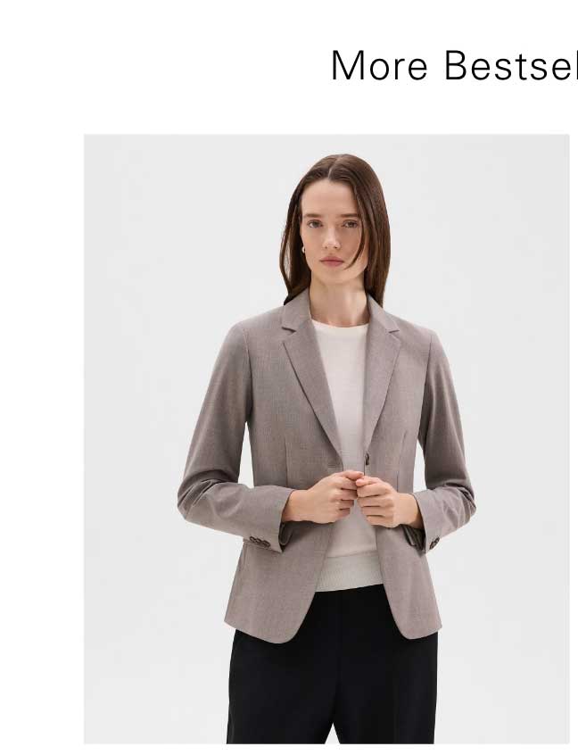 Carissa Blazer in Good Wool