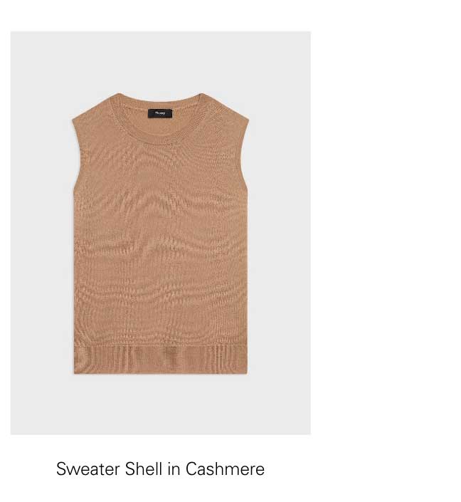 Sweater Shell in Cashmere