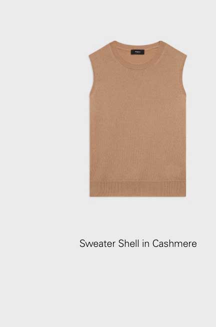 Sweater Shell in Cashmere