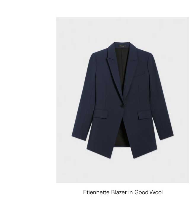 Etiennette Blazer in Good Wool